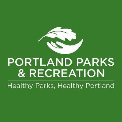 The Portland Parks and Recreation logo.
