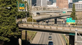 Photo of the Portland I-5 Highway